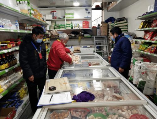 茨开镇开展冷链食品专项检查与租借道具活动，筑牢安全防线